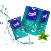 Tempo 得宝 湿巾 湿纸巾 12片*5包高效杀菌防护湿巾 温和不刺激 纸巾