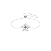 PLUS会员：SWAROVSKI 施华洛世奇 STELLA 许愿星手链 镀白金色 5639187