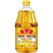 京东百亿补贴：鲁花5S压榨一级花生油1.8L