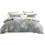 百丽丝水星家纺出品 床上四件套100%纯棉被套床单套件全棉被罩被单