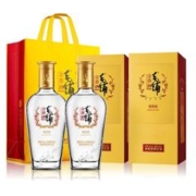 MAO PU 毛铺 劲牌毛铺金荞酒 苦荞 露酒 42度 金荞500ML*2瓶（得一个礼袋）