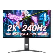 泰坦军团（TITAN ARMY） 27英寸2K高清电竞显示器1ms HDR技术升降旋转游戏电脑显示屏 HDR400 IPS屏 240Hz P27A4S