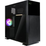 迎广(INWIN)515黑色 电脑机箱（支持E-ATX主板/360水冷 铁网+钢化玻璃侧透 标配USB3.2Gen2x2Type-C接口 ）