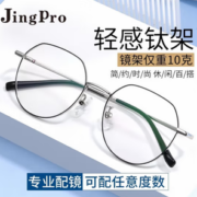 ZEISS 蔡司 超薄1.60防蓝光镜片（原厂加工）+纯钛镜架多款可选（可升级FILA斐乐镜架）