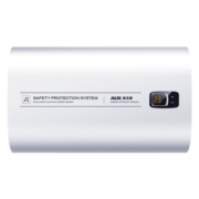 奥克斯（AUX）电热水器 速热二级能效超薄扁桶省电出水断电大屏数显 40、50、60升L 50升 双胆加热 数显屏 电脑升级款 扁桶性价比优选