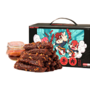京东百亿补贴：Three Squirrels 三只松鼠 麻辣味蜀香牛肉 400g