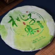 滇南记 2021春茶易武原始林桃子寨高杆古树纯料普洱生茶357g/片 一片装357克