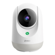 360摄像头7P 2.5K云台版高清400万像素微光全彩家用监控 手机远程查看 双向通话360度旋转 宝宝 监护器