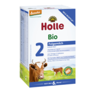 泓乐（Holle）德国原装进口 泓乐Holle 有机婴儿配方牛奶粉2段(6个月以上)600g