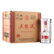 WULIANGYE 五粮液 普五 第七代 浓香型白酒 52度 500ml*6瓶 商务宴请 海外版