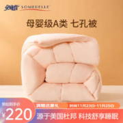 SOMERELLE 安睡宝 A类七孔抗菌冬被 150*215cm