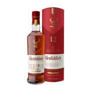 格兰菲迪（GLENFIDDICH）宝树行 格兰菲迪12年雪梨桶700ml 苏格兰单一麦芽威士忌 进口洋酒