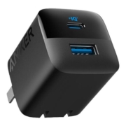 Anker安克33W双口PD快充头适用于iPhoneproipad苹果华为小米三星安卓手机平板多口充电头插头typec充电器