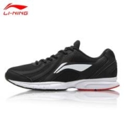 LI-NING 李宁 男鞋跑鞋运动老爹鞋2023春季新款女鞋透气网鞋旅游鞋ARLQ001