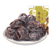 华味亨 缤纷果干大礼包 蜜饯组合盐津葡萄干桃肉西梅蜜饯果干休闲零食b 【梅香扑鼻】粤港梅130g