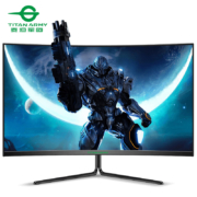 TITAN ARMY 泰坦军团 32C1UF 31.5英寸VA曲面显示器（3840×2160、60Hz、99%sRGB）