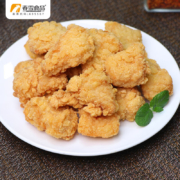 春雪食品 脆皮黄金鸡块1kg *6件