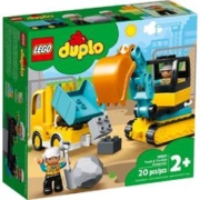 京东PLUS：LEGO 乐高 得宝系列 10931 翻斗车和挖掘车套