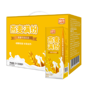 plus：风行牛奶 燕麦牛奶饮品200mL*12盒 早餐奶学生奶整箱 礼盒装