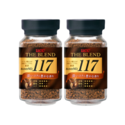 悠诗诗（UCC）117 速溶咖啡粉冻干黑咖啡 90g*2瓶