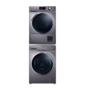 双11预售、PLUS会员： Haier 海尔 香薰系列 EG100PRO6S+GBN100-636 热泵式洗烘套装 银色