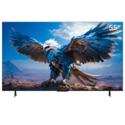 TCL雷鸟 鹏5系 55英寸游戏电视 144Hz高刷 全面屏 HDMI2.1 3+64G 智能液晶平板电视机新55S515D