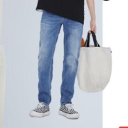 京东百亿补贴：JACK&JONES 杰克·琼斯 夏秋男装牛仔裤男弹力修身裤子男潮流百搭男裤休闲男士牛仔裤 E31牛仔蓝-2 180/84A/LR