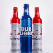 Budweiser 百威 美国红铝瓶473ml*24瓶Budweiser/Bud Light临期整箱