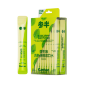 plus会员:参半 多酚绿茶 益生菌 漱口水便携 12ml*20条 赠3条