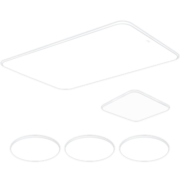 雷士（NVC）LED吸顶灯简约客厅舒适光小白系列灯具全屋智控高显灯饰白雪A