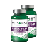 维倍思 美国进口绿十字猫草片泌尿片VetsBest猫咪化毛球片植物化毛猫片化毛吐毛球 绿十字猫草片180片（发60片*3瓶）