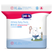 露安适（Lelch）小奶熊mini拉拉裤XL20片(12-17kg)日用薄护适动婴儿尿不湿学走裤