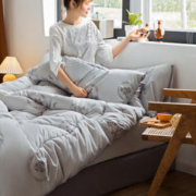 Krupp Corp 克努帛 100%澳洲纯羊毛被子冬被 200*230cm 6斤