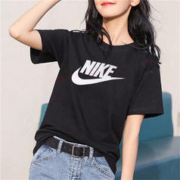 限尺码：NIKE 耐克 女式夏季短袖新款舒适透气休闲大LOGOT恤
