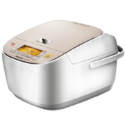松下（Panasonic） 电饭煲IH电磁加热4.8L大容量智能预约多功能电饭锅备长炭厚釜2-8人用 香槟金色SR-HTM18