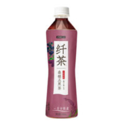 元气森林 出品纤茶无糖0脂饮料桑椹五黑茶500mL×15瓶草本植物茶