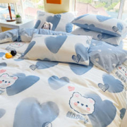 Miiow 猫人 卡通纯棉被套单件学生宿舍100全棉单人褥子套150x200x230儿童被罩