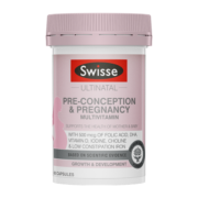 Swisse斯维诗 孕前孕中哺乳期复合维生素胶囊 60粒/瓶 含叶酸 Omega3 胆碱铁硒 补充孕妈孕期营养 澳洲进口