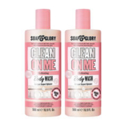 SOAP&GLORY SoapGlory丝芙格芮清透自我沐浴露持久留香柔和清洁500ml*2瓶