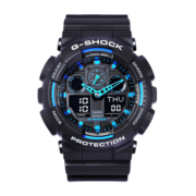 卡西欧（CASIO）G-SHOCK系列手表潮流时尚防水运动男表 GA-100-1A2