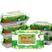 姝棉厨房专用清洁湿巾去油污油烟机去油污专用湿巾80片带盖 厨房湿巾80片
