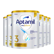 爱他美（Aptamil）【海外官方店】白金澳洲版 幼儿配方奶粉 900g 3段(12-36个月) 6罐箱装