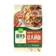 Plus会员:圃美多黑椒牛柳意大利面570g 两人份独立包装 *4件+凑单品