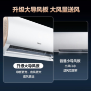 海信（Hisense）速冷新一级空调挂机大风量 柔风防直吹 光感息屏 智能变频 冷暖卧室壁挂式510 大1匹KFR-26GW/S510-X1