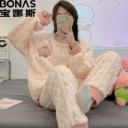 宝娜斯 配饰法兰绒少女珊瑚绒 DS802派大星