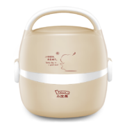 京东百亿补贴：小浣熊 电热饭盒 1.3L卡其色标准款