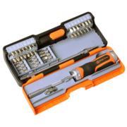 拓为（Tactix）螺丝刀套装43件套 内六角套筒棘轮梅花组合起子家用工具