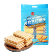 PLUS会员: 富锦  海盐苏打饼干 1kg/袋