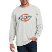 Dickies 帝客 经典Logo印花打底衫春夏时尚潮流宽松休闲圆领长袖T恤