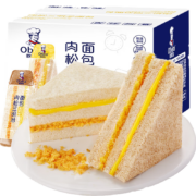 概率券、plus会员:欧鲜生 肉松三明治 原味 280g